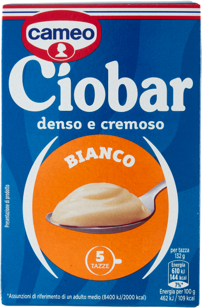 Ciobar Trinkschokolade Bianco 105g | Cameo