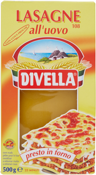 Lasagne all´uovo 500g | Divella