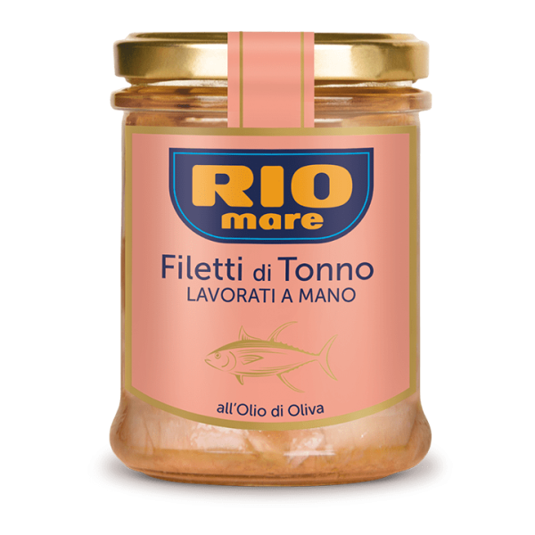 Tonno Thunfischfilets mit Olivenöl 180g in Glas | Rio Mare