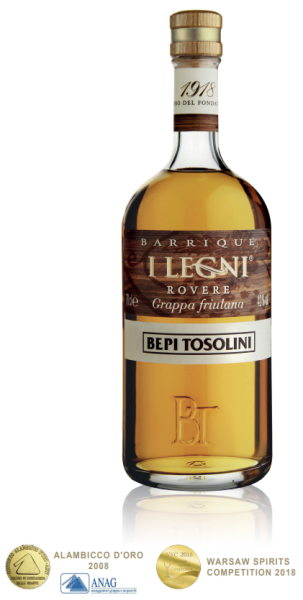 Grappa I Legni Rovere 42% 0,7l | Bepi Tosolini Camel