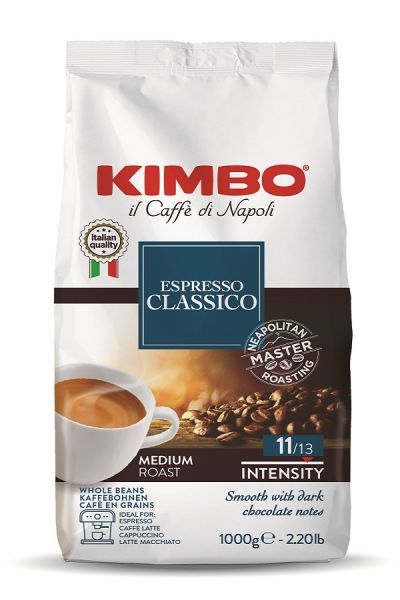 Caffe Espresso Classico ganze Bohnen 1Kg/Kimbo