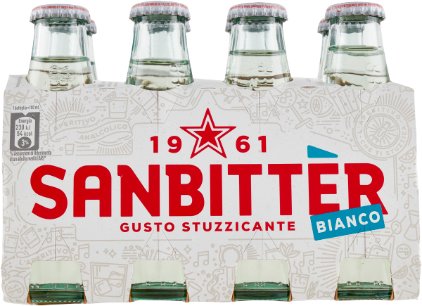 San Bitter Bianco Dry 8 x 10 cl/San Pellegrino