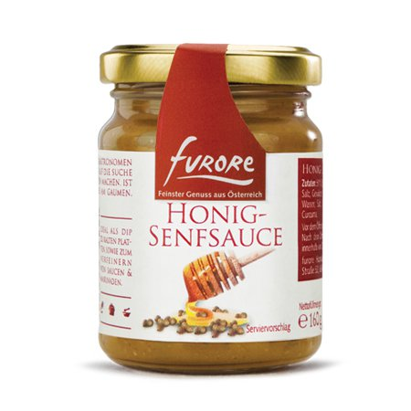 Senfsauce mit Honig 160g | Furore