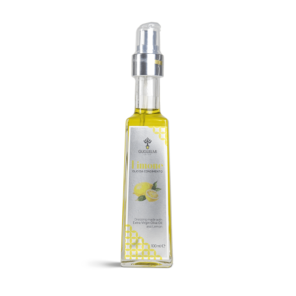 Olivenöl mit Zitronengeschmack zum Sprühen 0,1l | Guglielmi