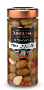 Olive verdi calabresi 320g | Cinquina