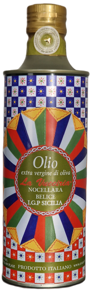 Olio extra vergine Nocellara IGP La Vucciria 500ml/Saalga