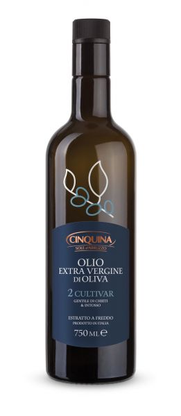 Olio Extravergine di Oliva 2 Cultivar 0,75l/ Cinquina